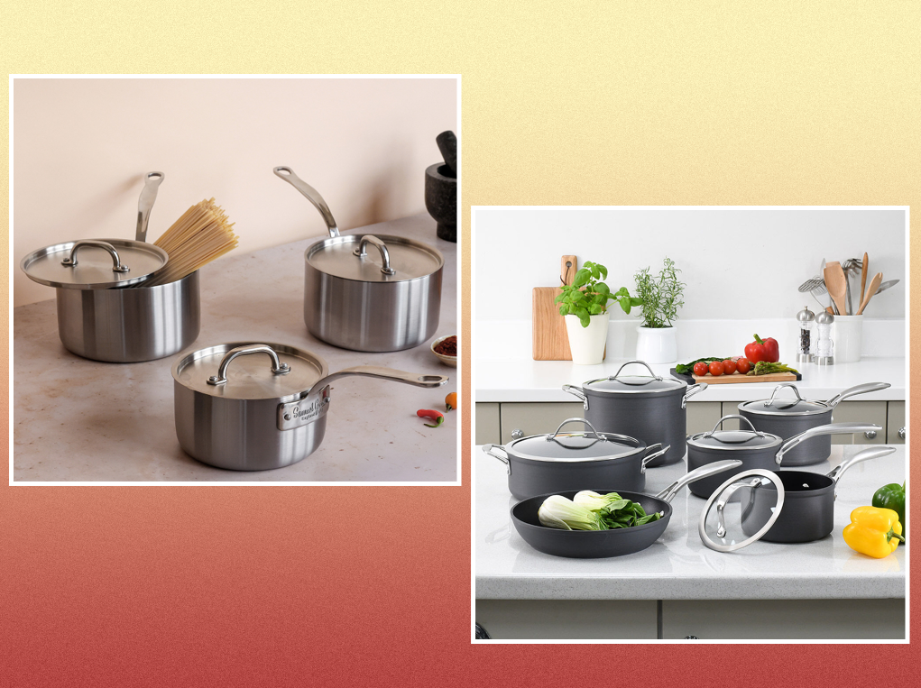 Saucepan sets clearance